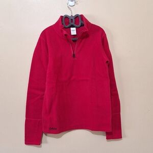 New Cabela's FleeceBase Layer Quarter Zip Pullover Sweater